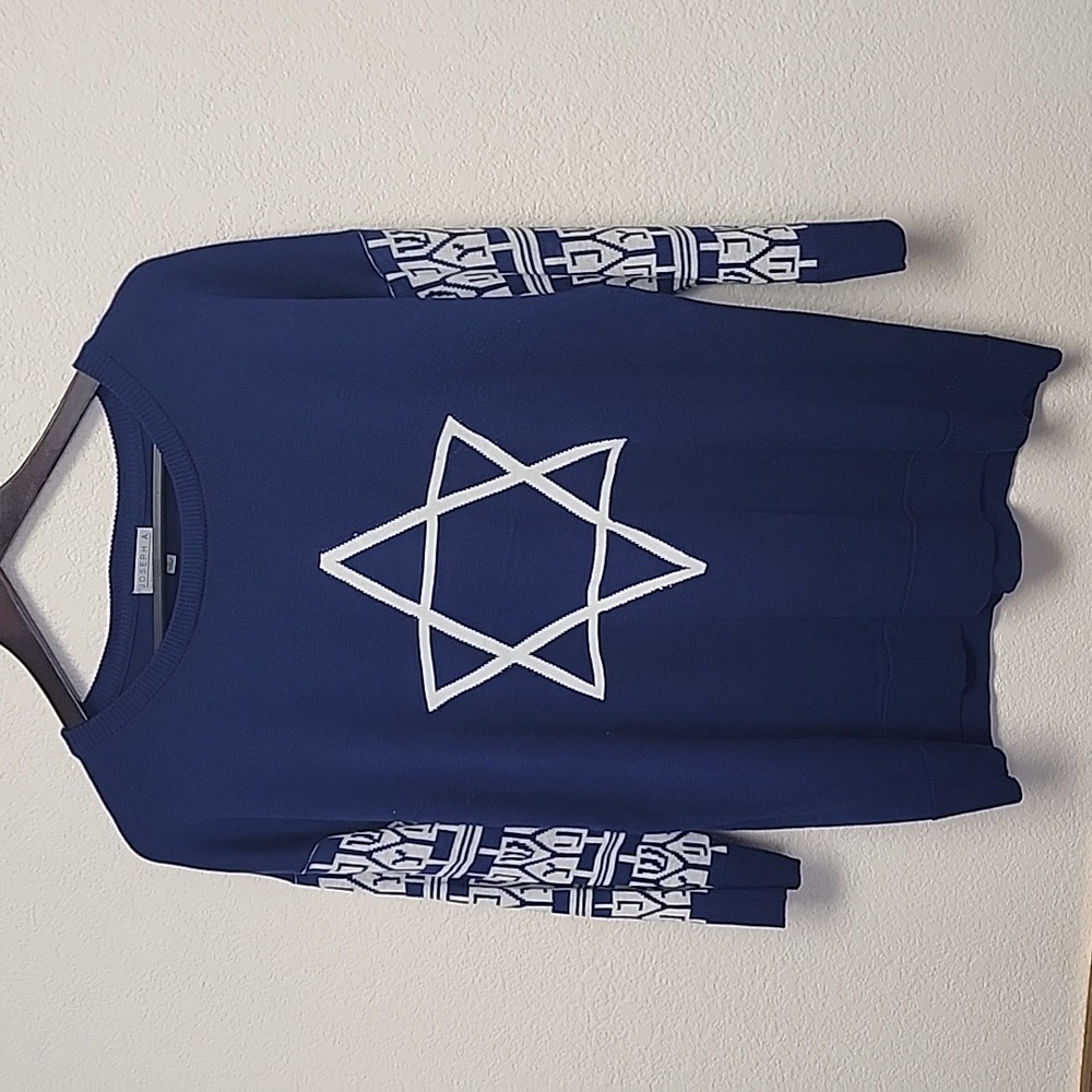 Joseph A Star of David Sweater
